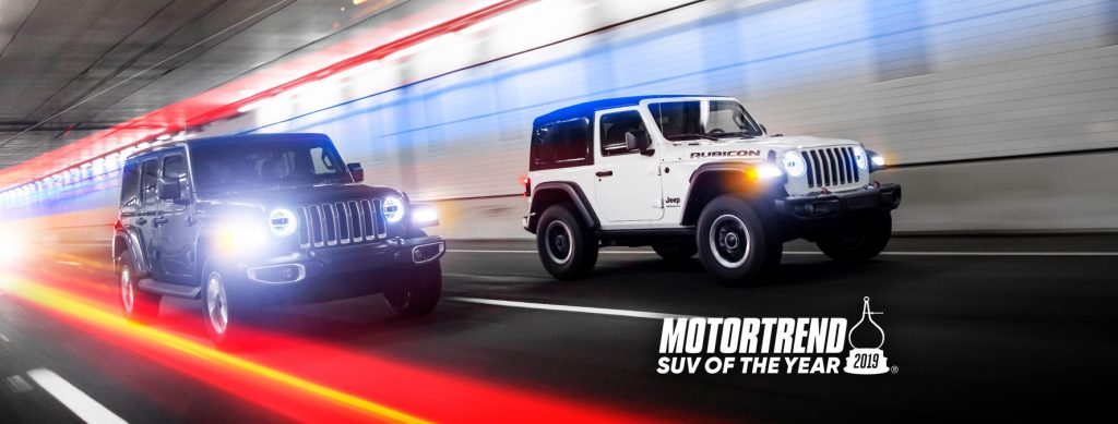 Jeep Wrangler Motortrend SUV of the Year